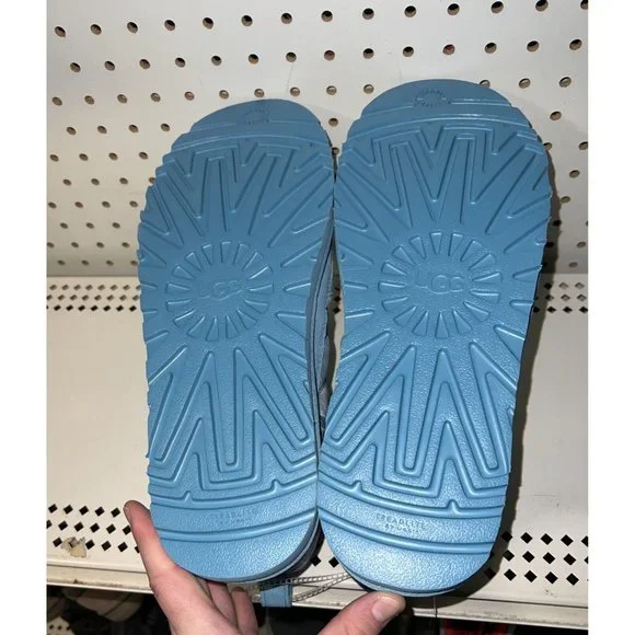 UGG Neumel LTA Wavelength Mens Insulated Winter Snow Boots Size 12 Blue White - Picture 7 of 9
